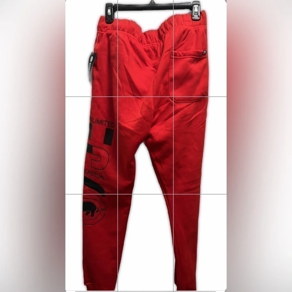 ECKO UNLTD Size M Men's fashion Joggers red sweatpants M